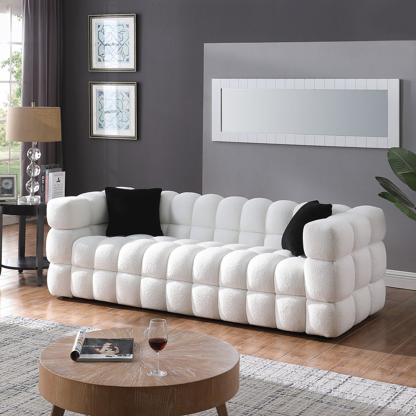 Marshmallow Sofa 84.3Lx35.83"H