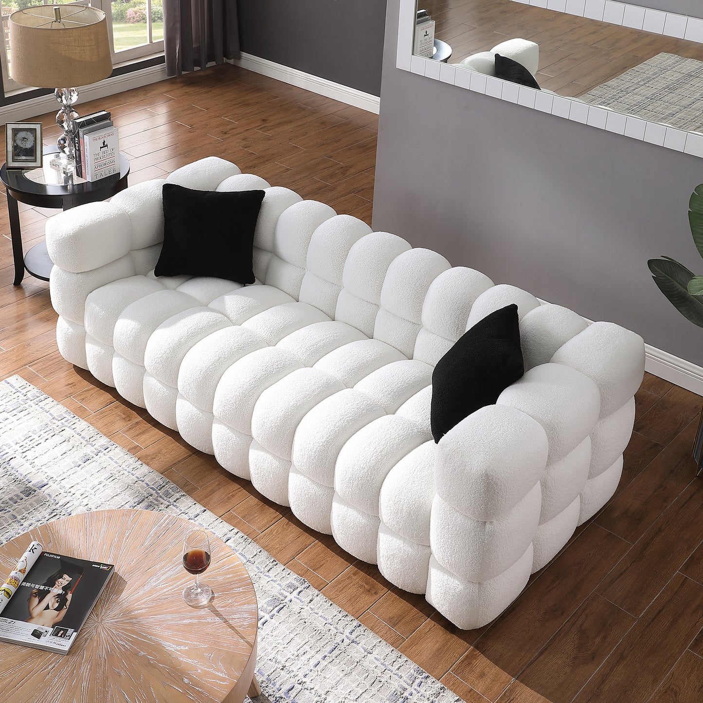 Marshmallow Sofa 84.3Lx35.83"H