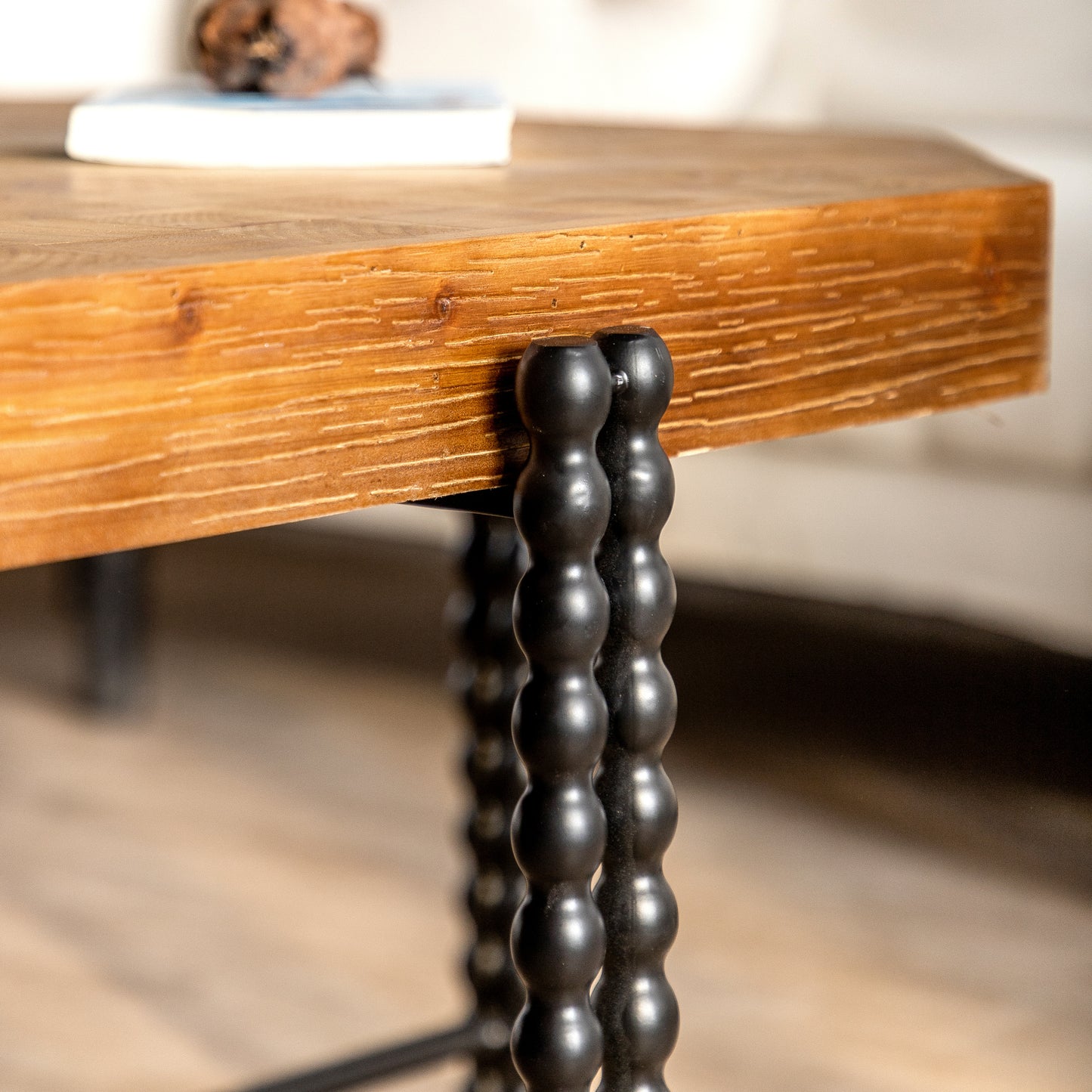 Natural Wood Coffee Table