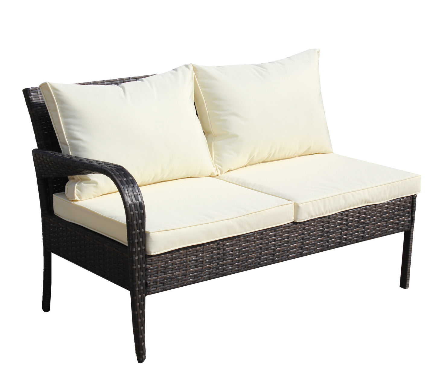 4pcs Rattan Patio Furniture Set