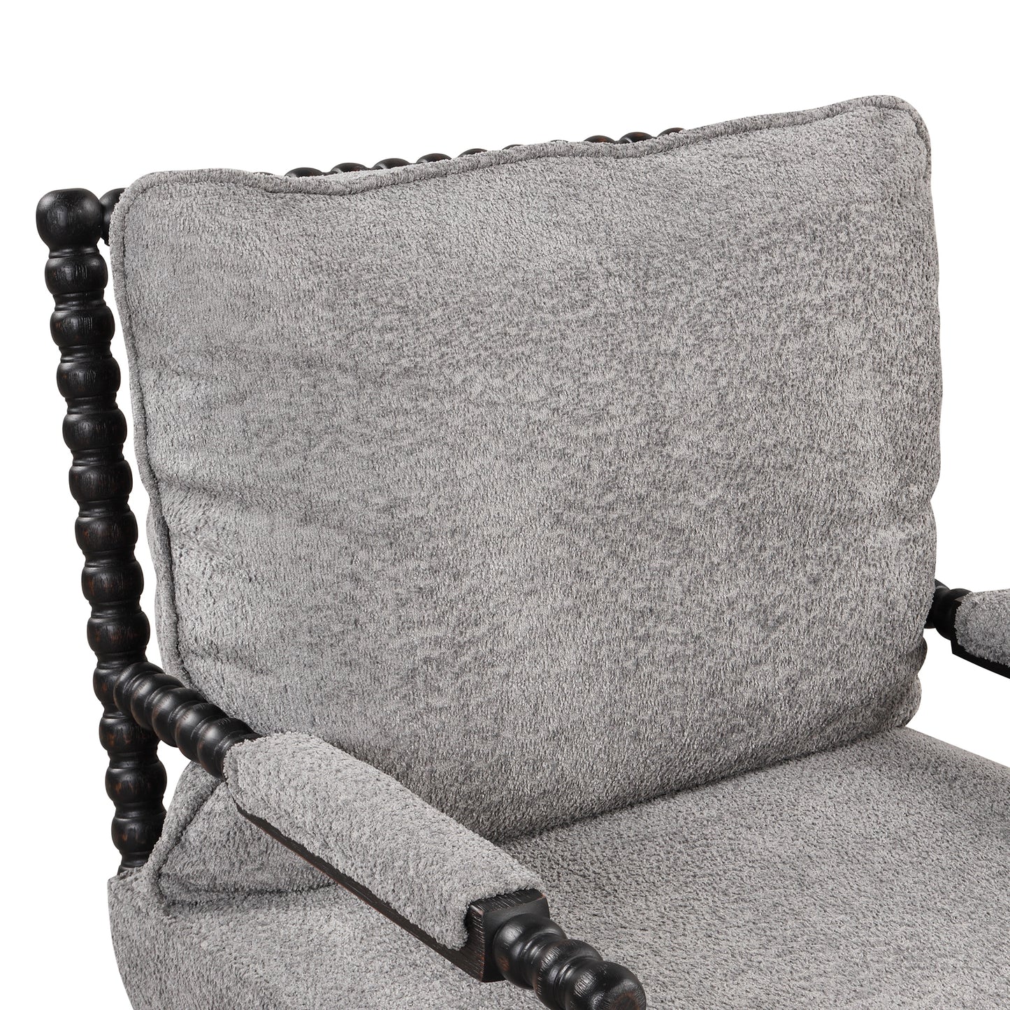 The Spindle Chair Black & Grey