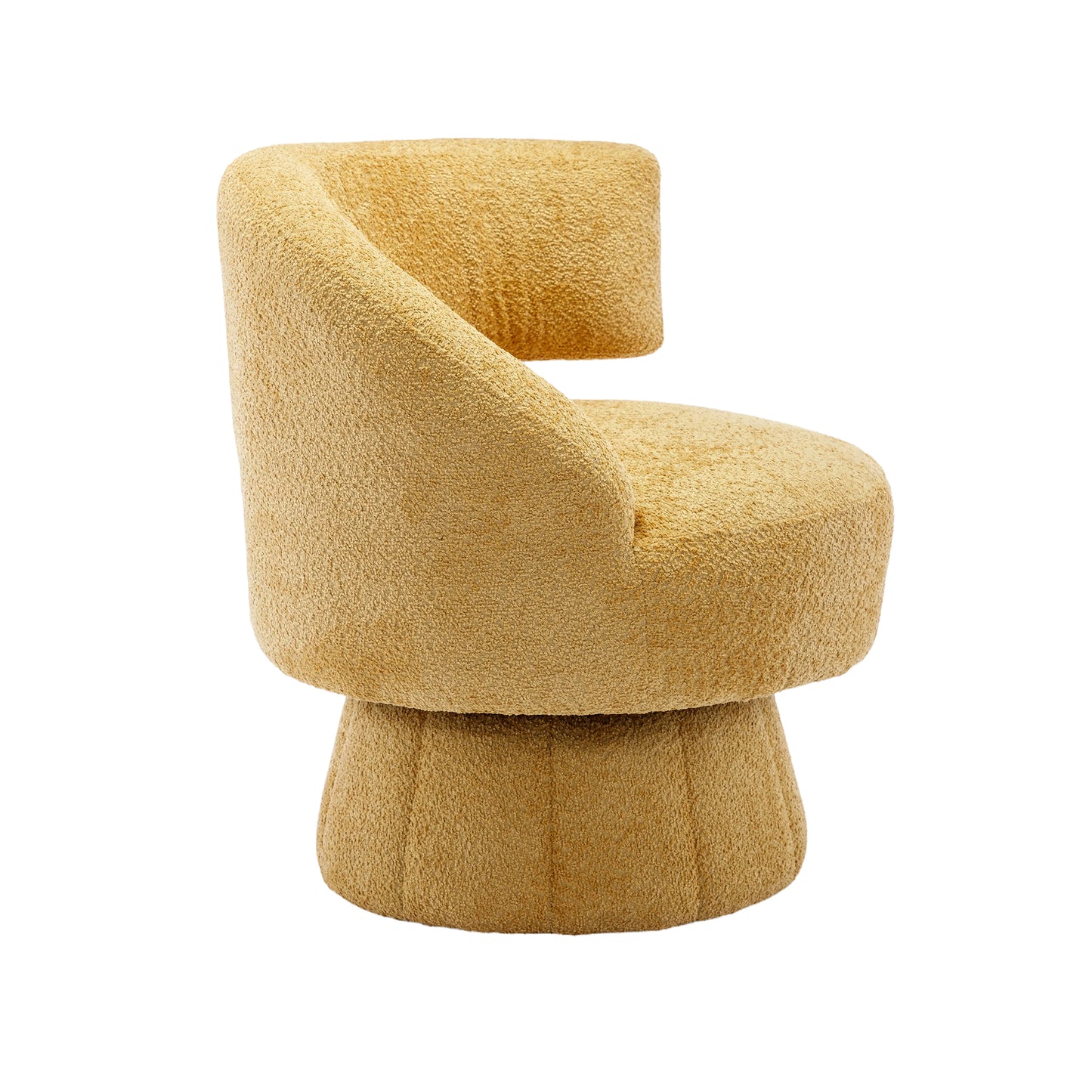 Mina 360 Degree Swivel  Barrel Chair