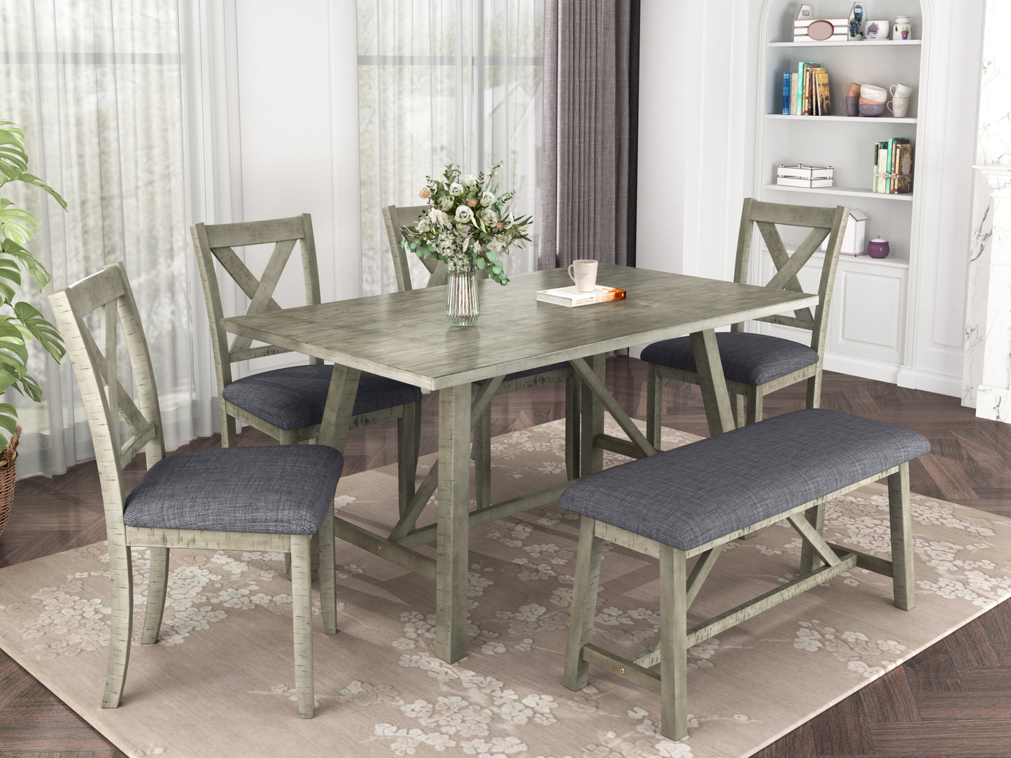 Anderson 6 Piece Dining Table Set