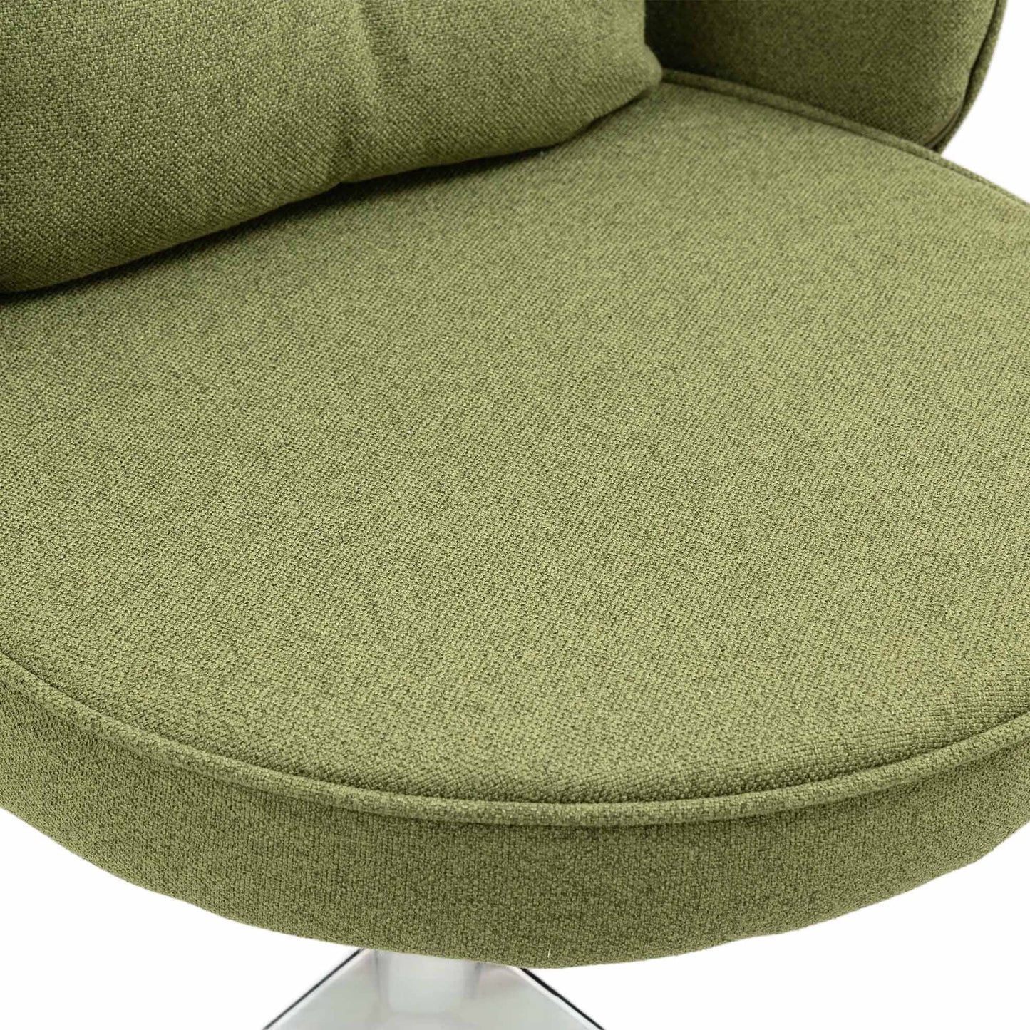 Home Office Upholstered Desk Chair, Olive Green