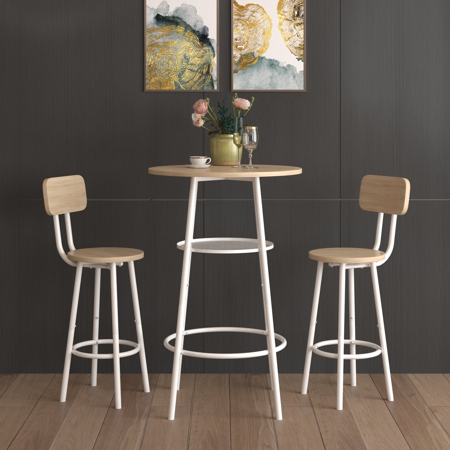 Bar Table with 2 Bar Stools