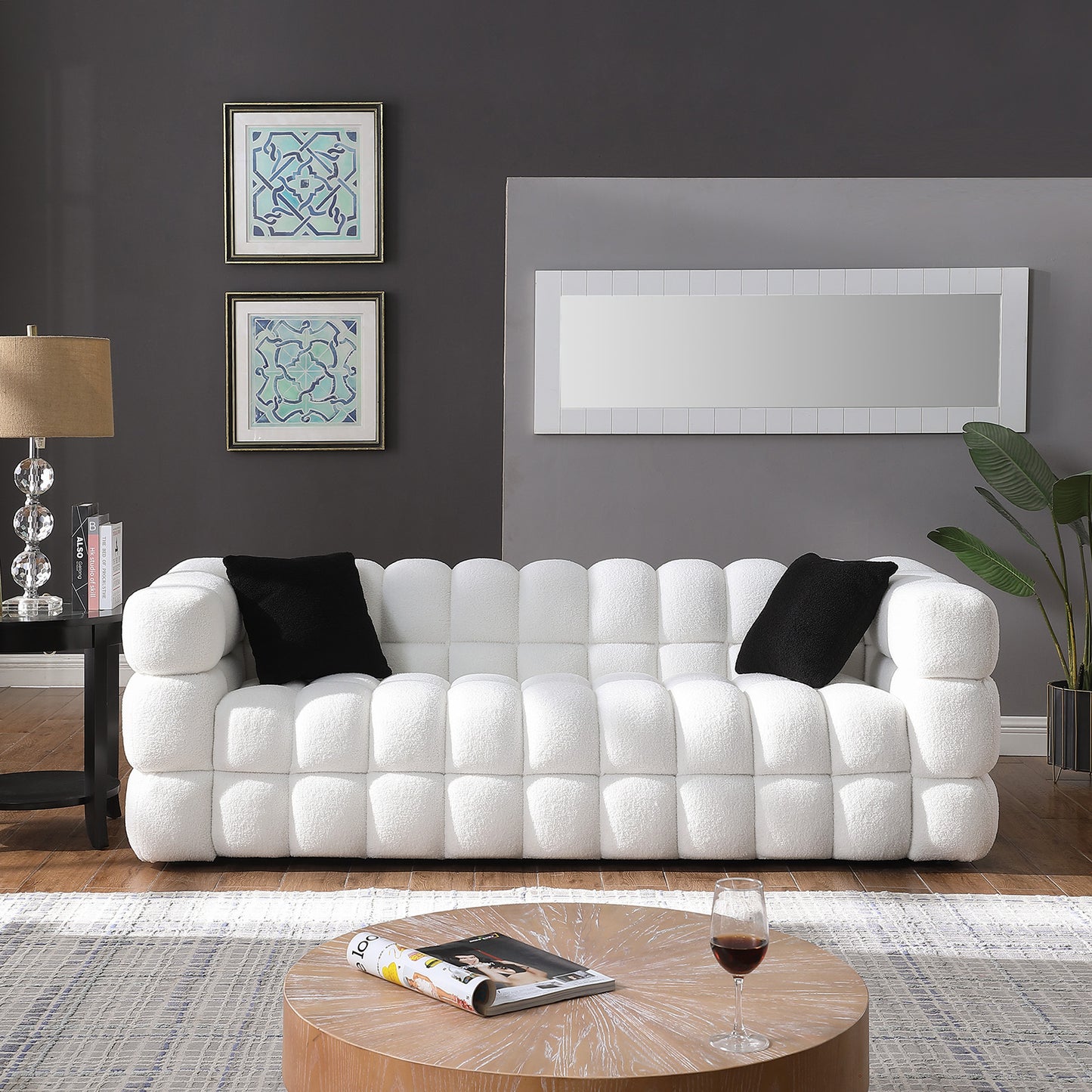 Marshmallow Sofa 84.3Lx35.83"H