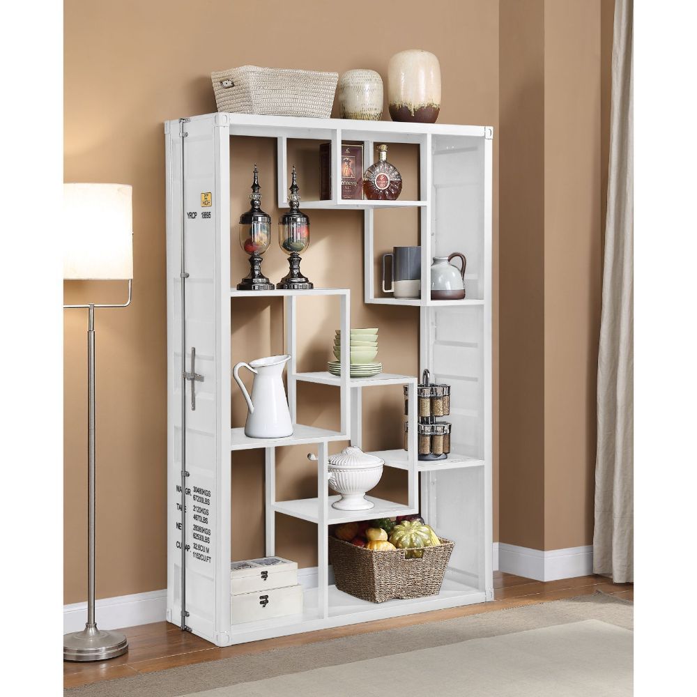 Cargo Shelf Rack / Book Shelf, White