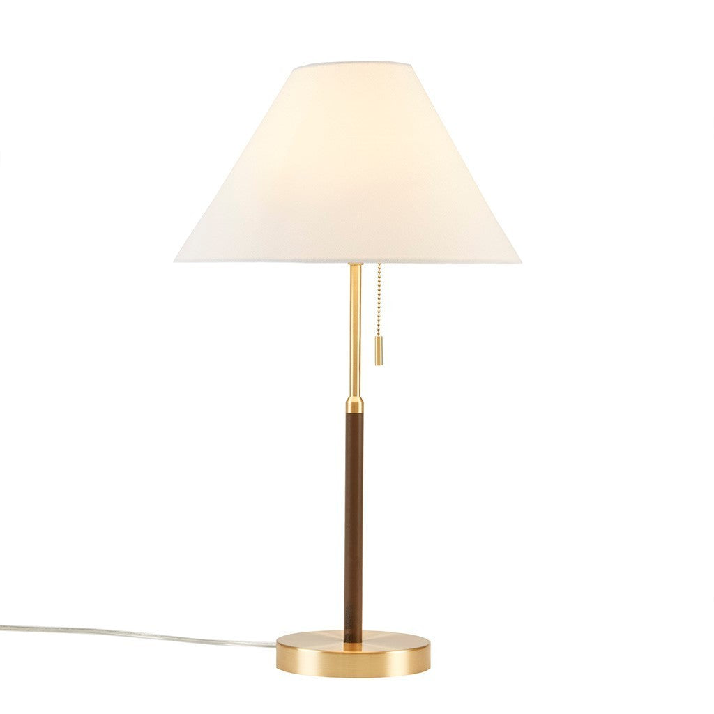 Bromley Two Tone Pull-chain Table Lamp