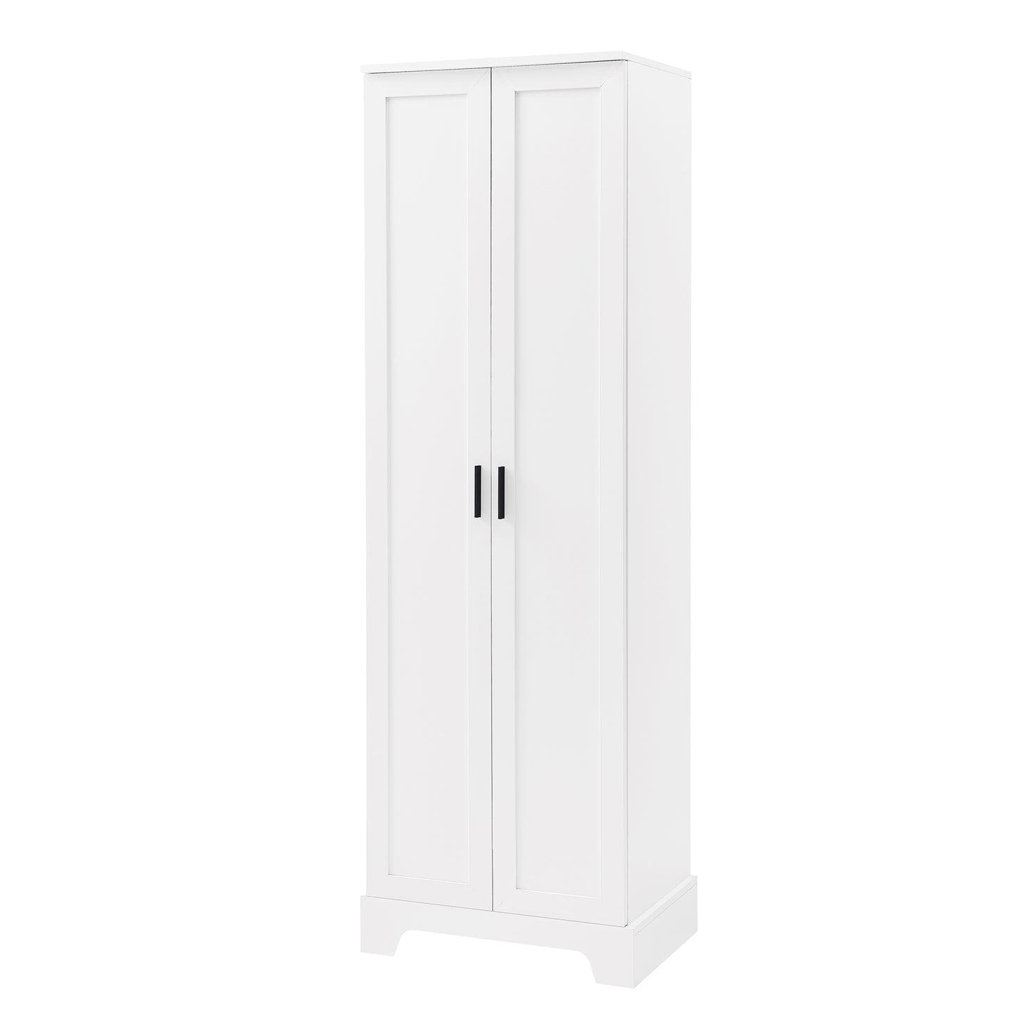 Bathroom Storage Cabinet with Two Doors, White