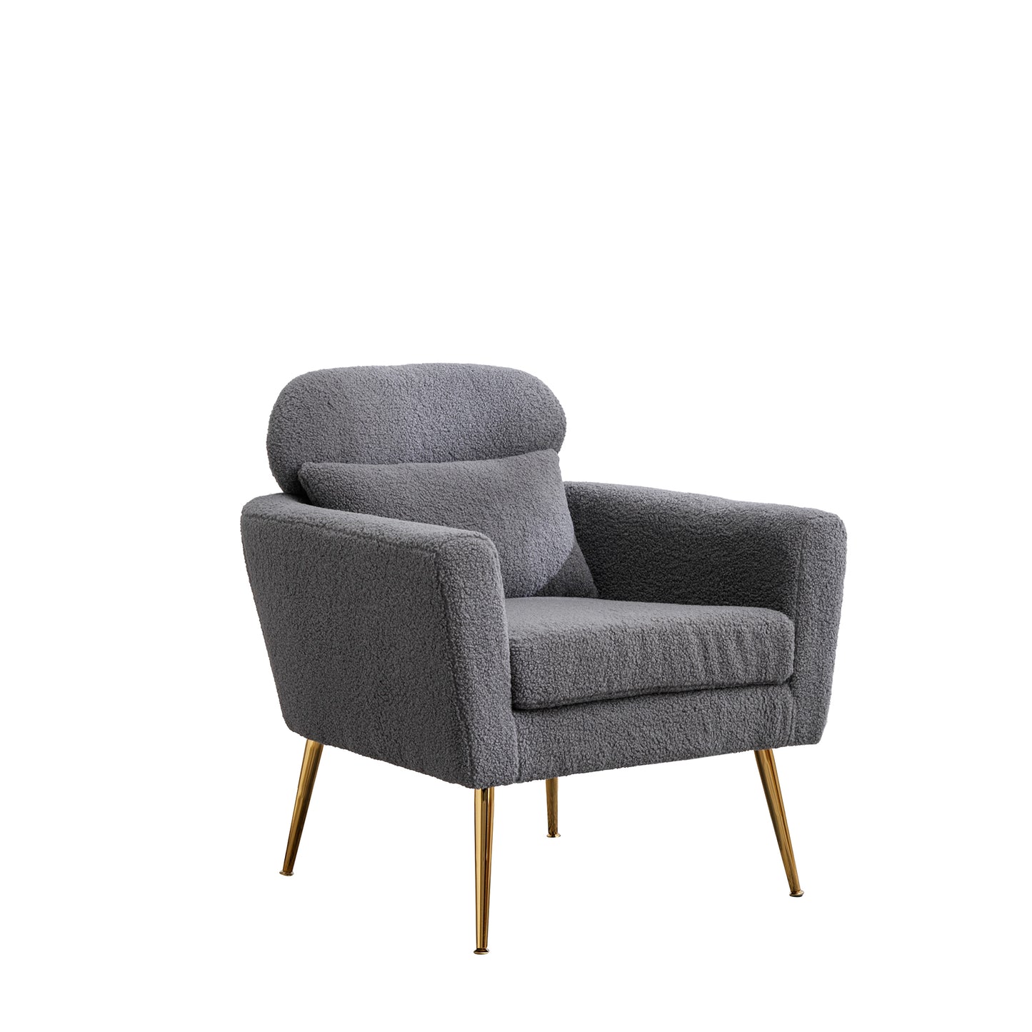 29.5"W Modern Boucle Accent Chair