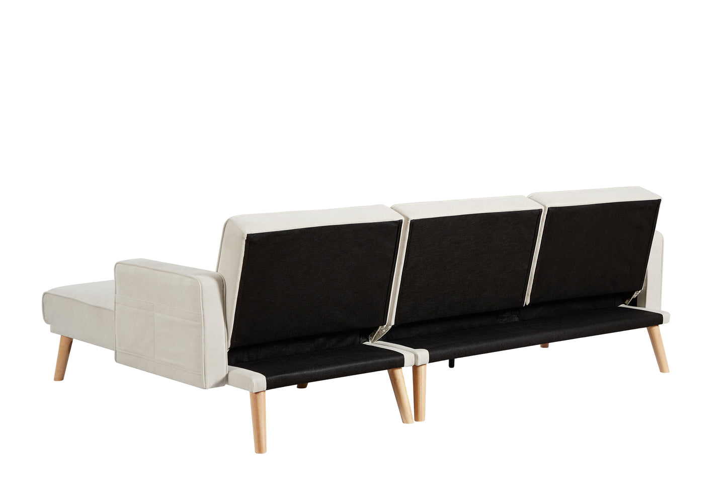 Convertible Sectional Sofa Sleeper, Right Facing