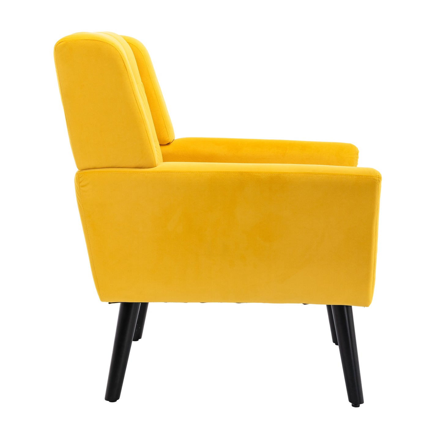 Modern Soft Velvet Ergonomics Accent Chair