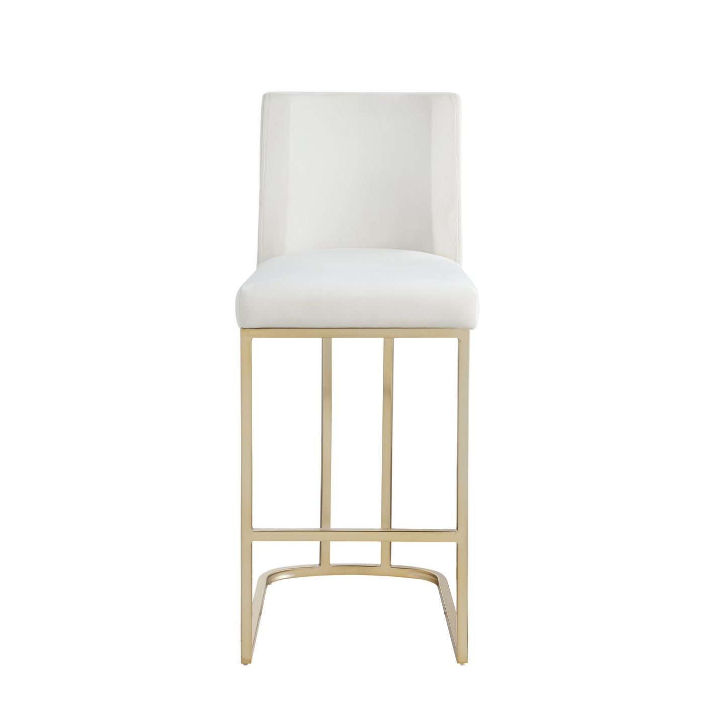 Woker Furniture Bar Stool 26" Set of 2 - Creamy White