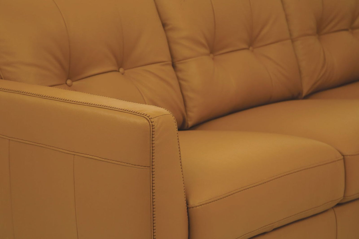 ACME Radwan Sofa, Camel Leather