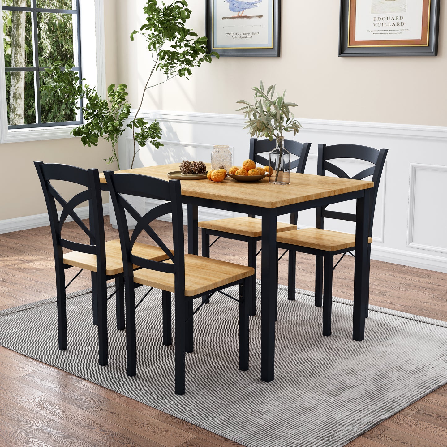 5-Piece Dining Table Set