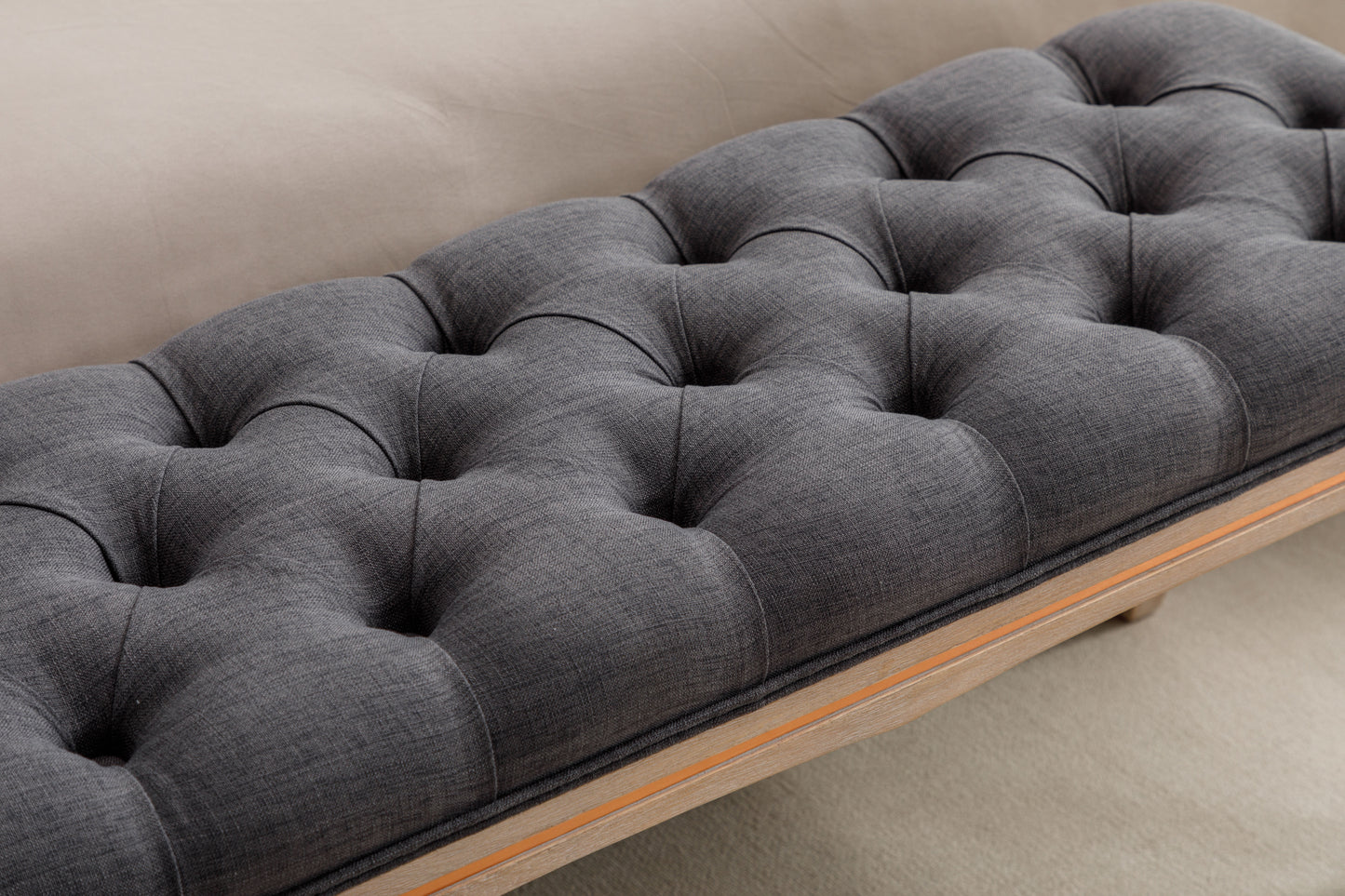 Weston Upholstered Tufted Bench