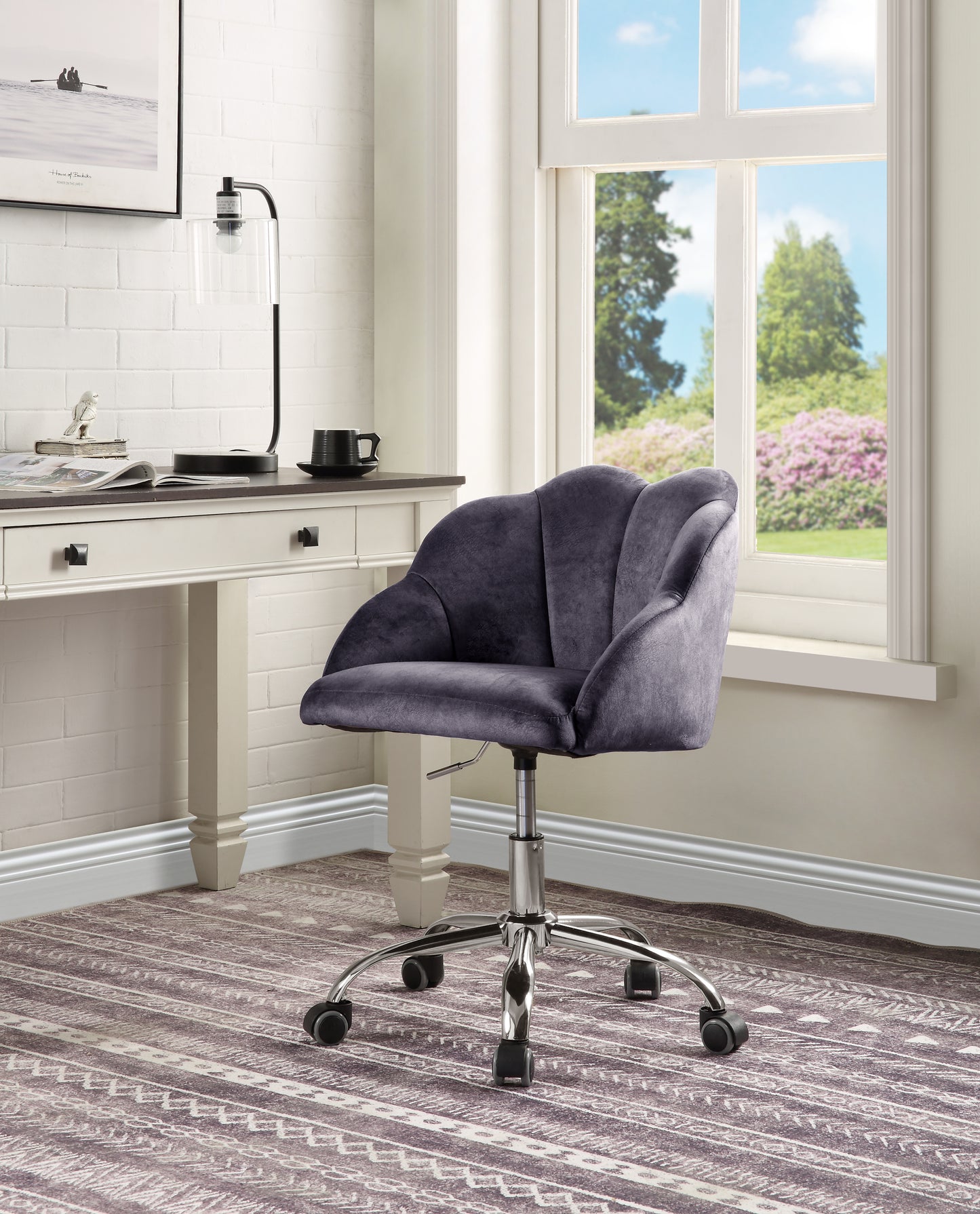 Rowse Office Chair in Dark Gray