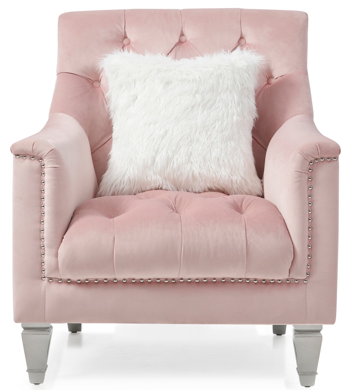 Velvet Chair, PINK