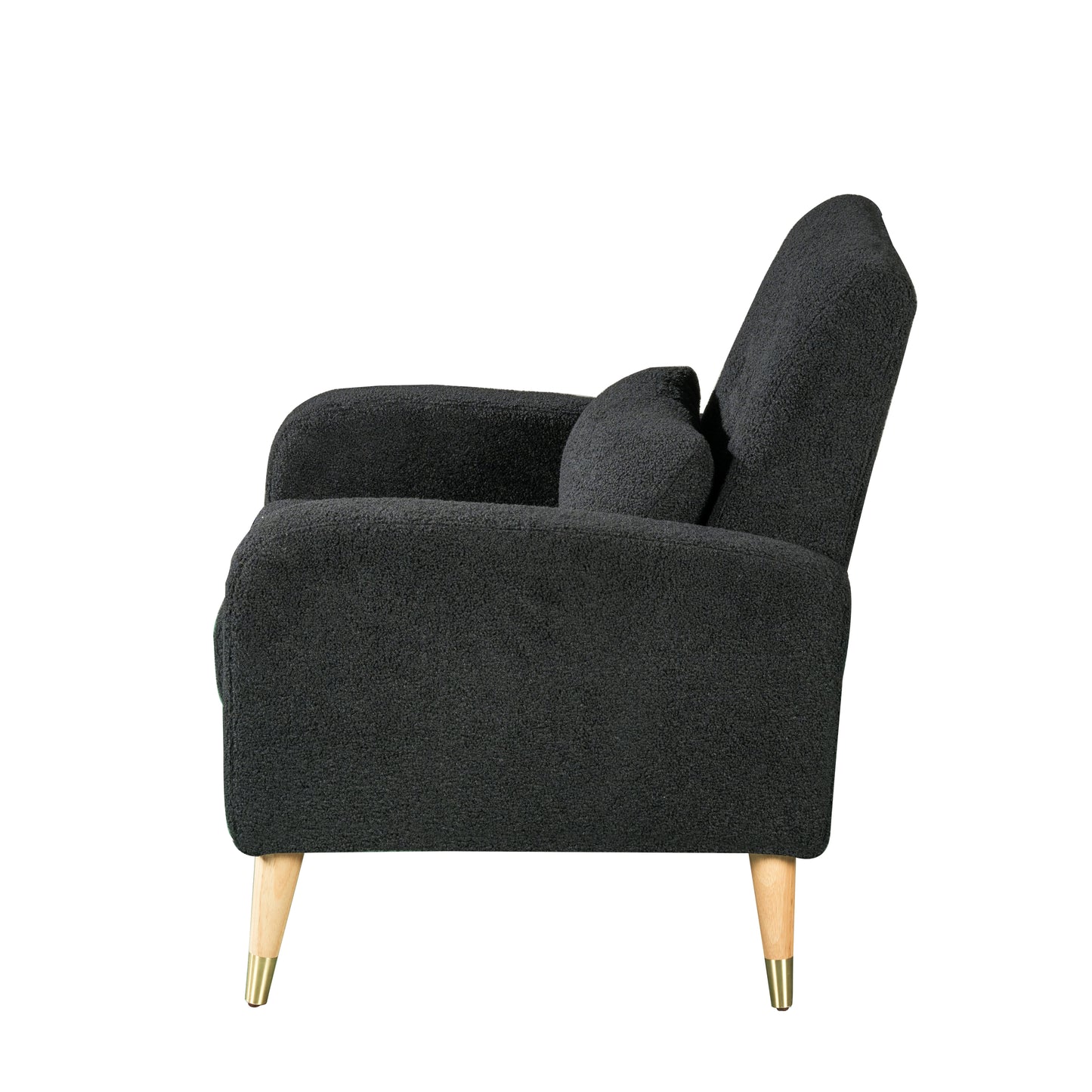 40.55 Wide Black Accent Chair