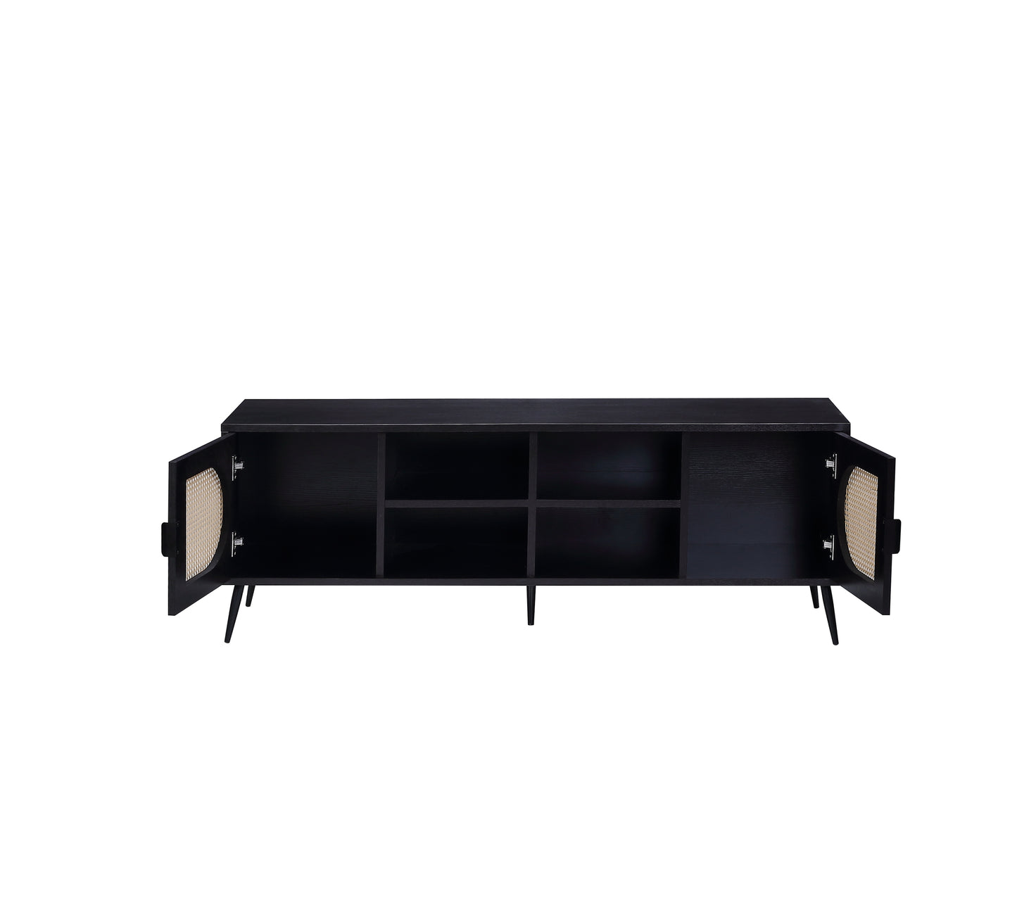 Colson TV Stand, Black Finish