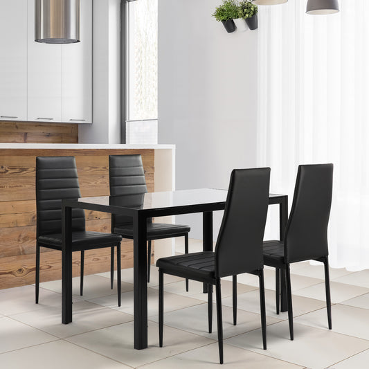 Rishi 5 Pieces  Dining Table Set