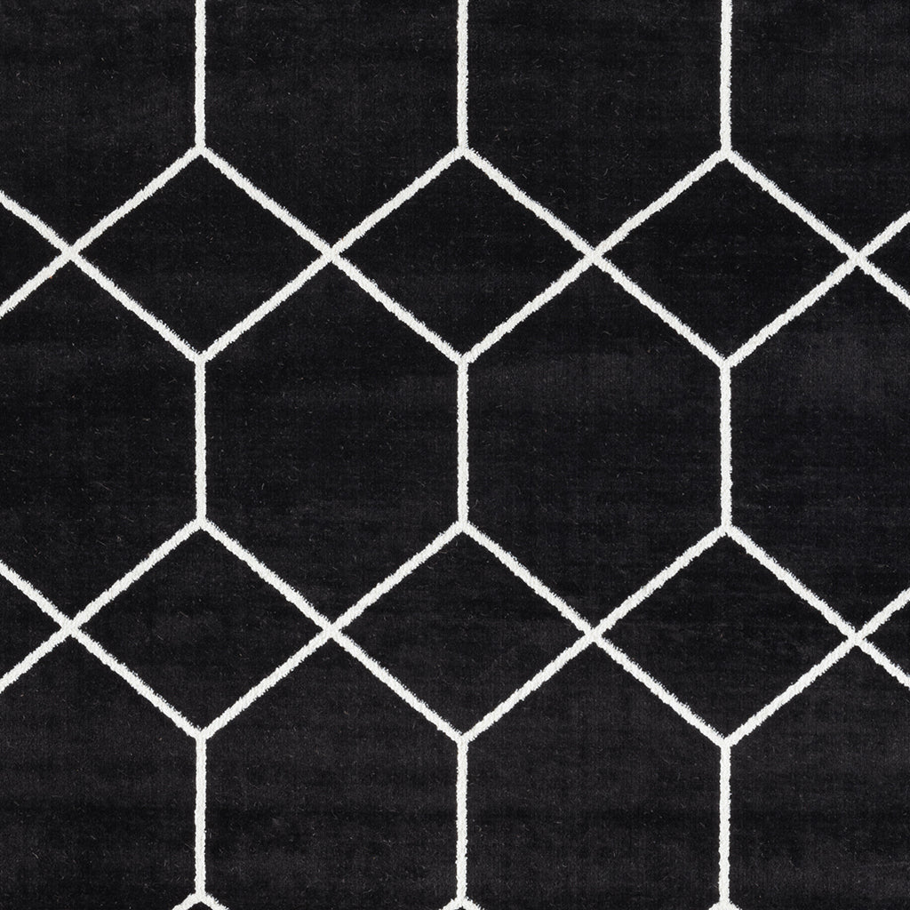 Averie Trellis Geometric Woven Area Rug 5x7