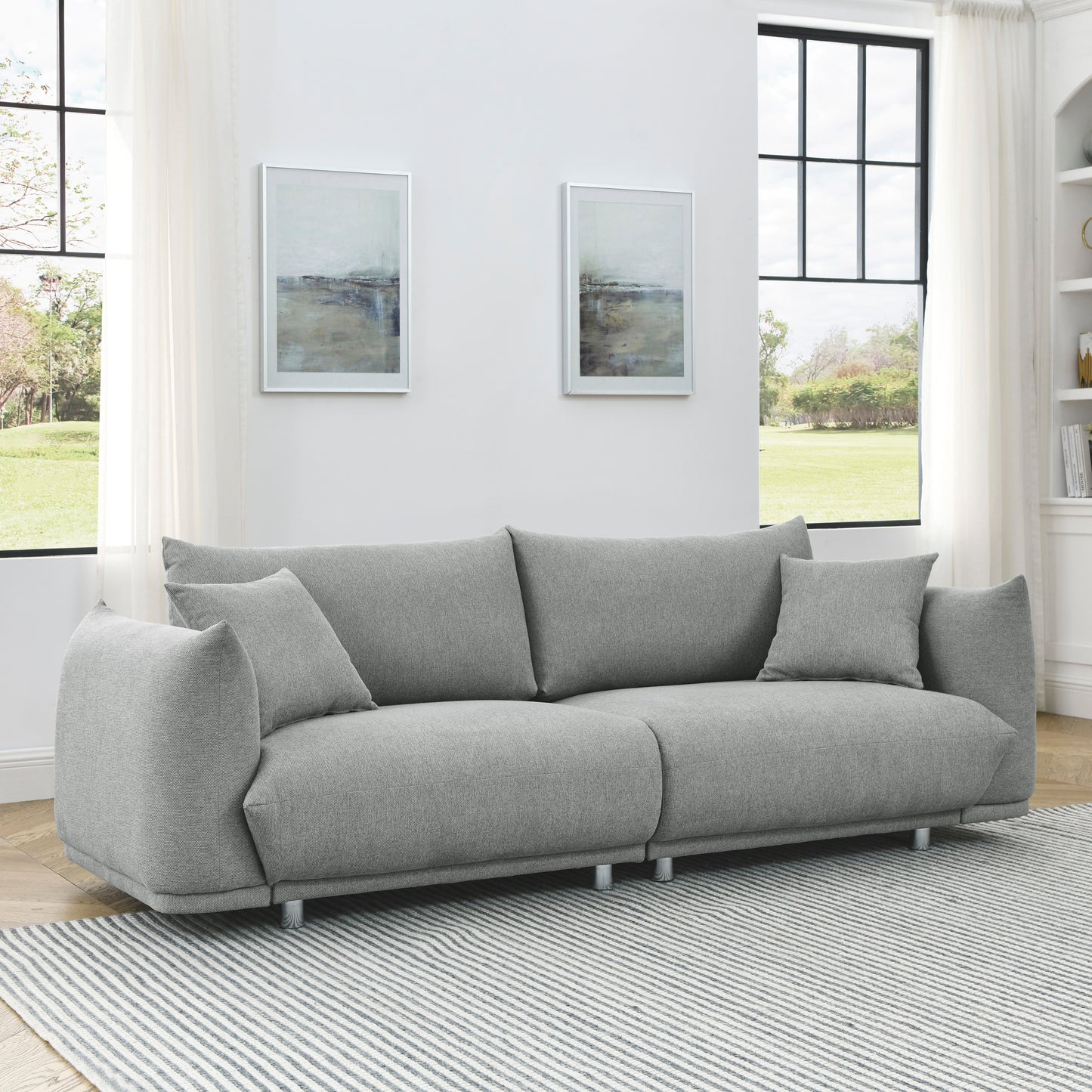 90.5'' Modern Couch for Living Room