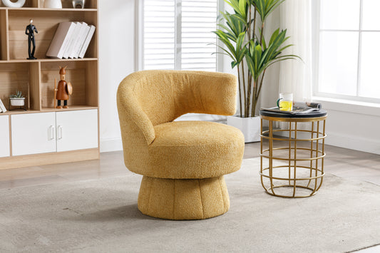 Mina 360 Degree Swivel  Barrel Chair