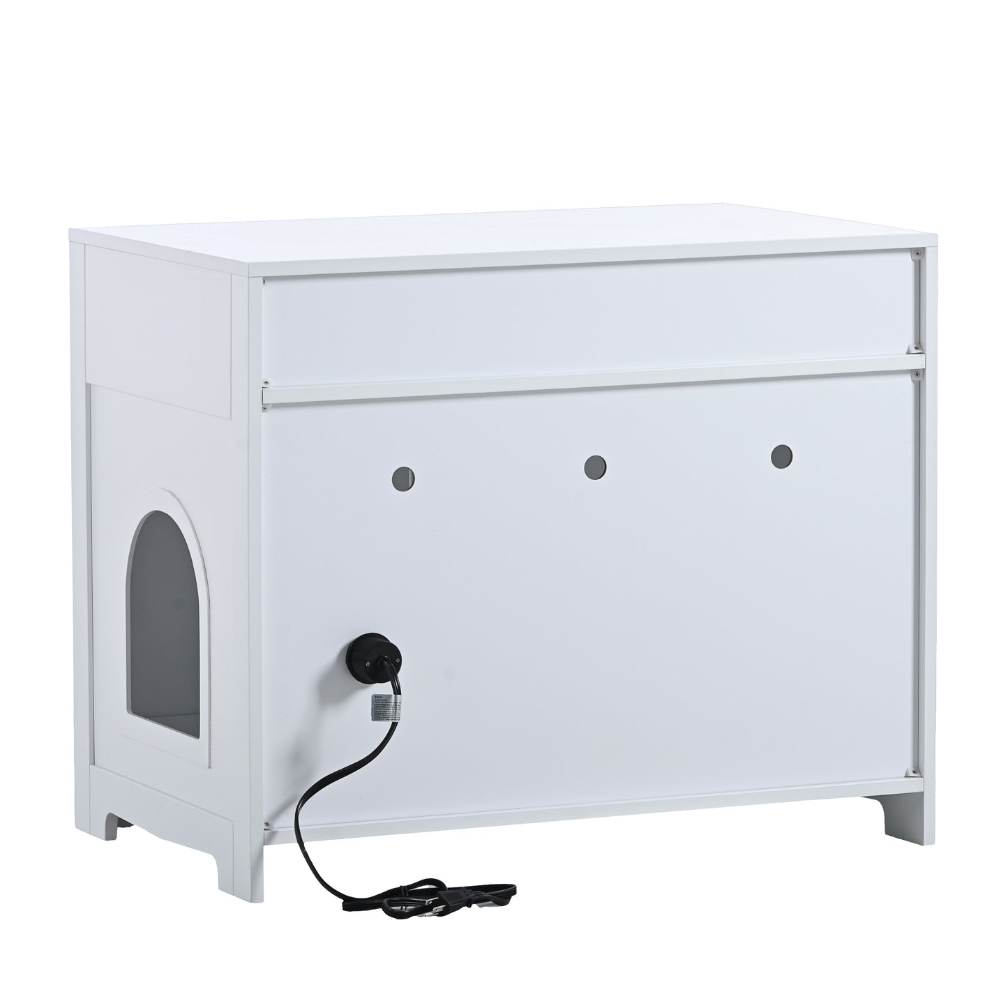 Litter Box Enclosure- White