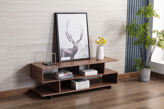 Iris Brown TV Stand