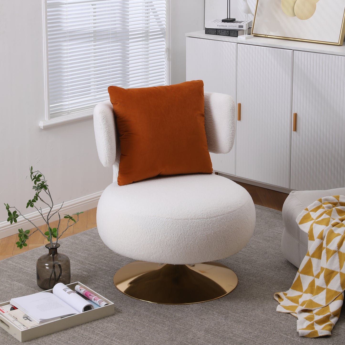 Swivel Accent Chair Armchair