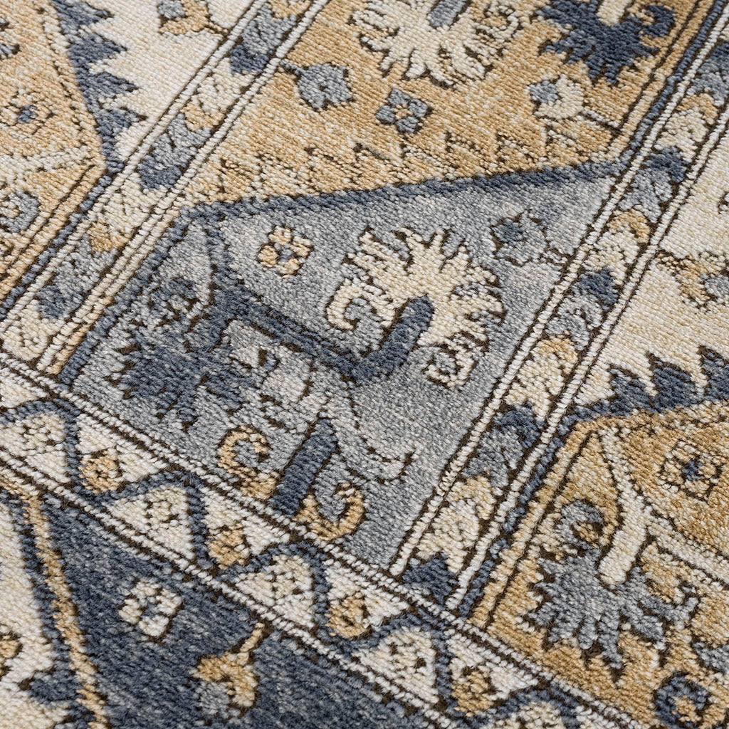 Dakota Tiled Border Area Rug 7.11'x10'