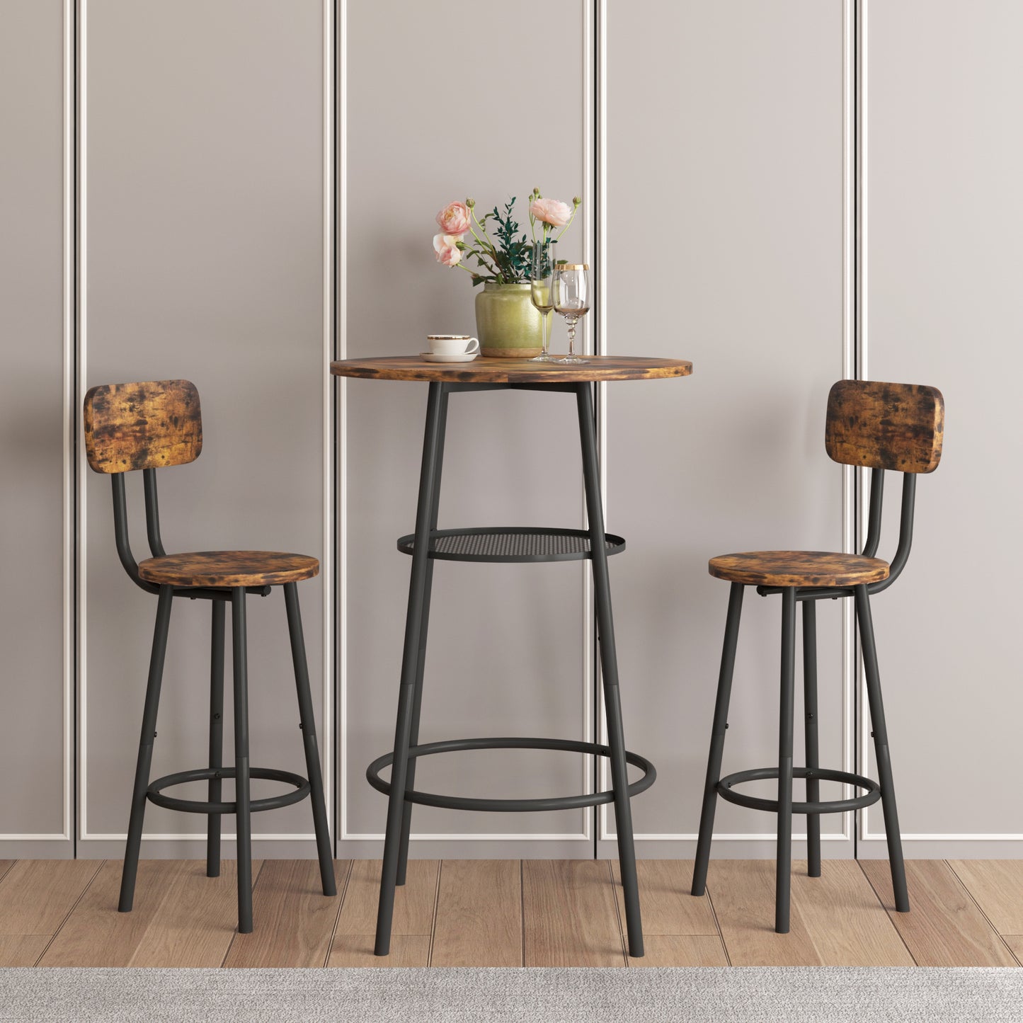 Bar Table with 2 Bar Stools