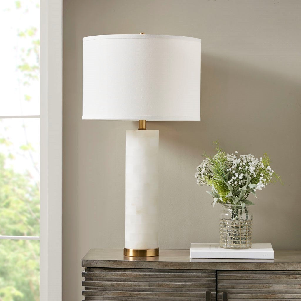 Prague Alabaster Table Lamp