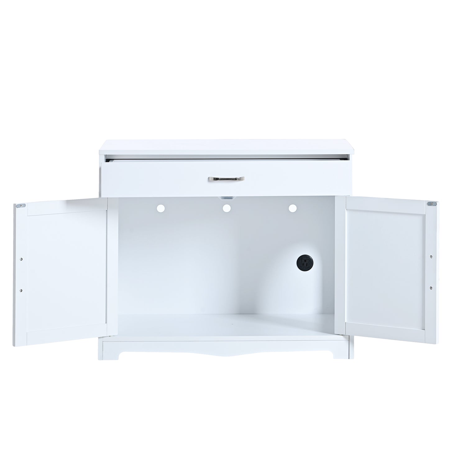 Litter Box Enclosure- White