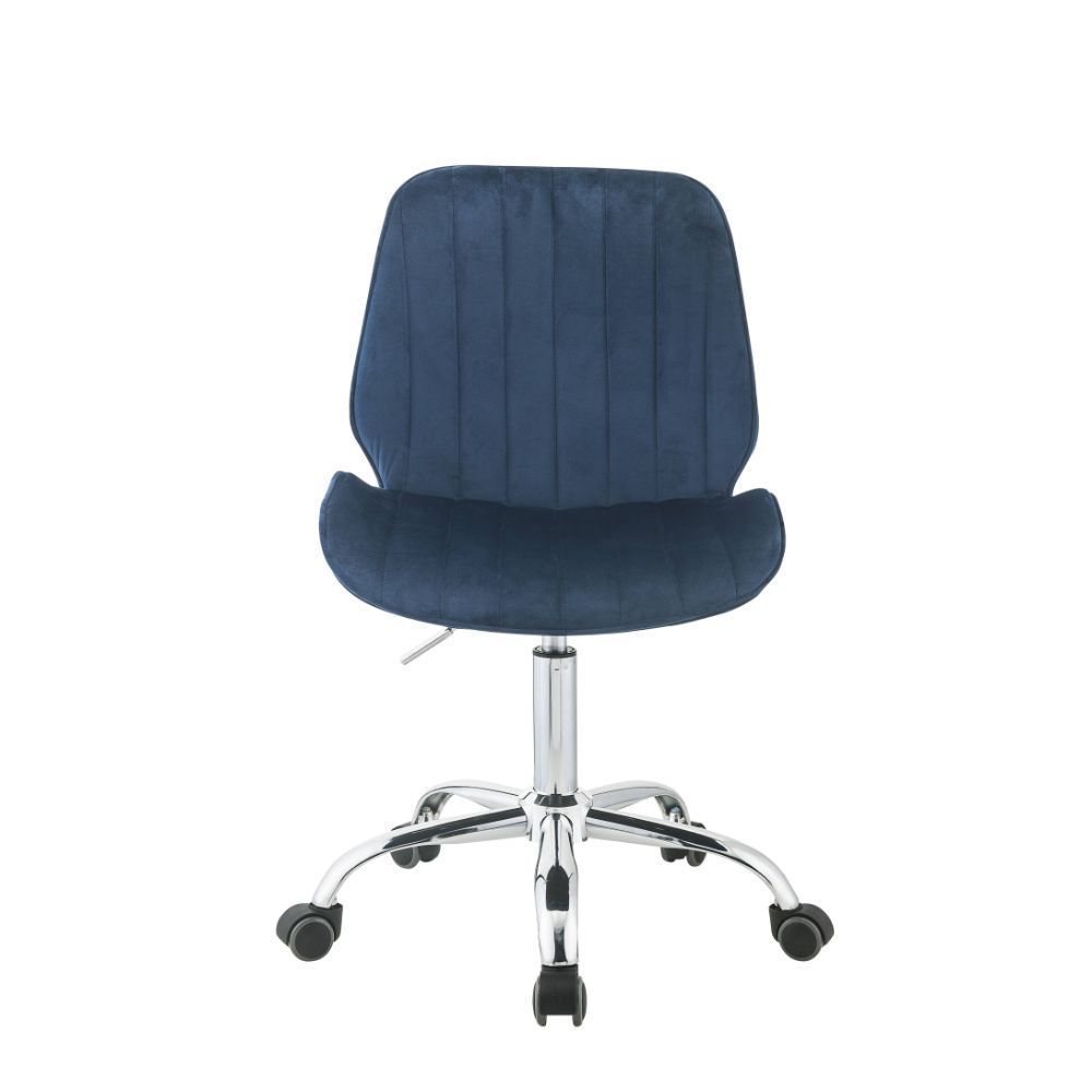 Muata Office Chair Twilight Blue Velvet