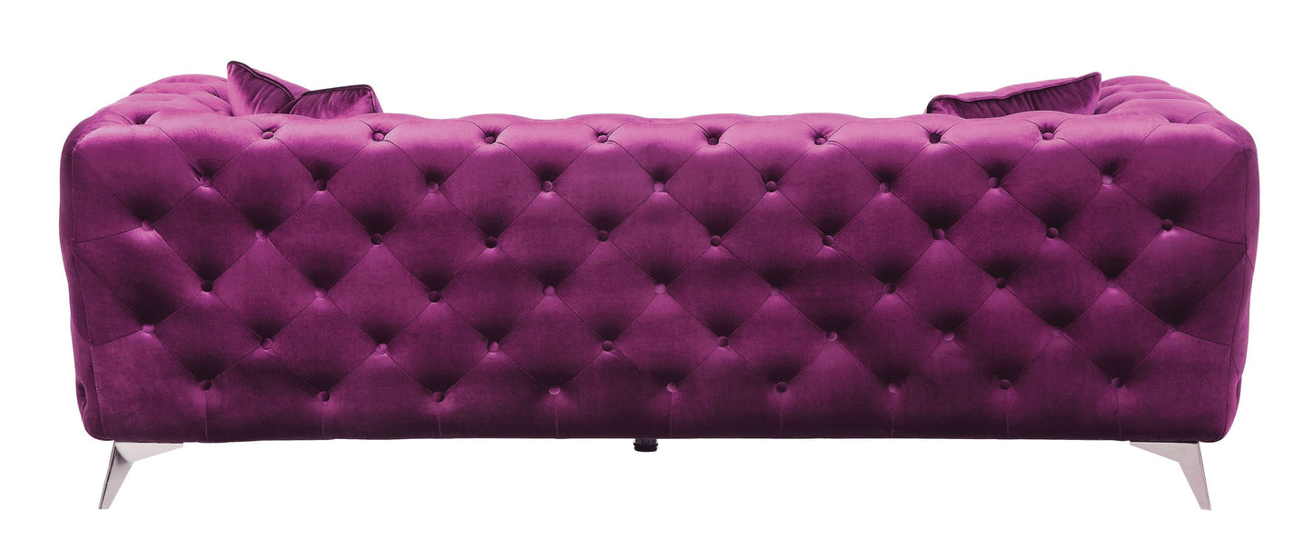 ACME Atronia Sofa, Purple Fabric