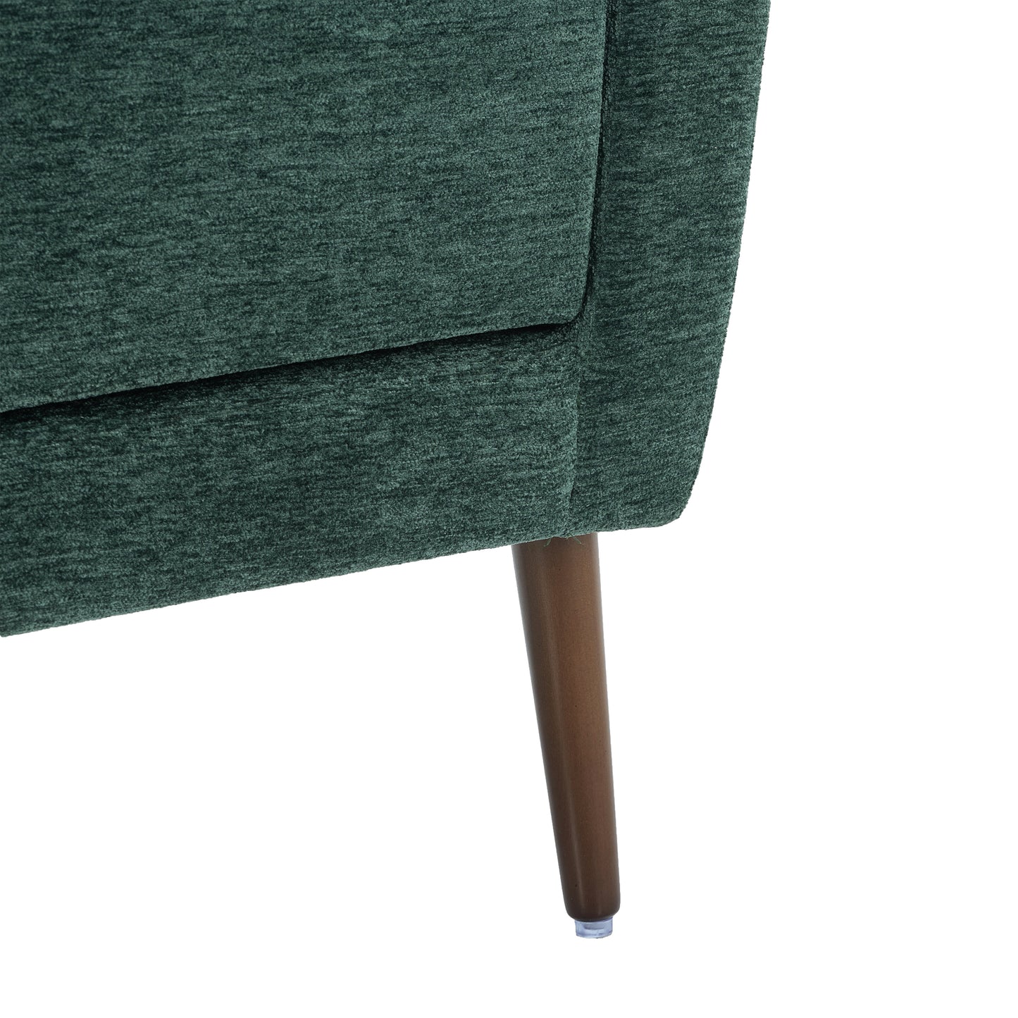 Modern Accent Chair(Blackish Green)