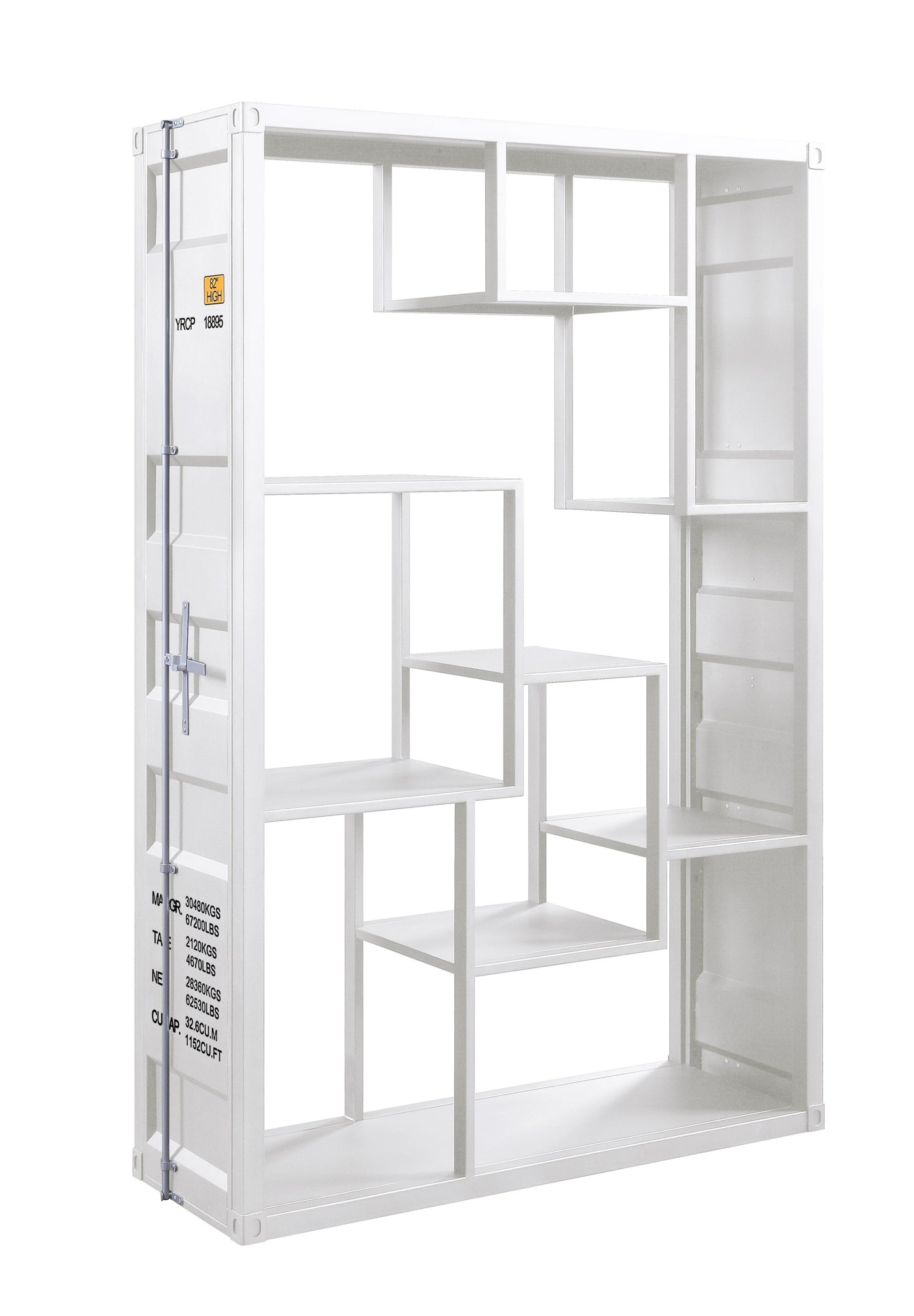 Cargo Shelf Rack / Book Shelf, White