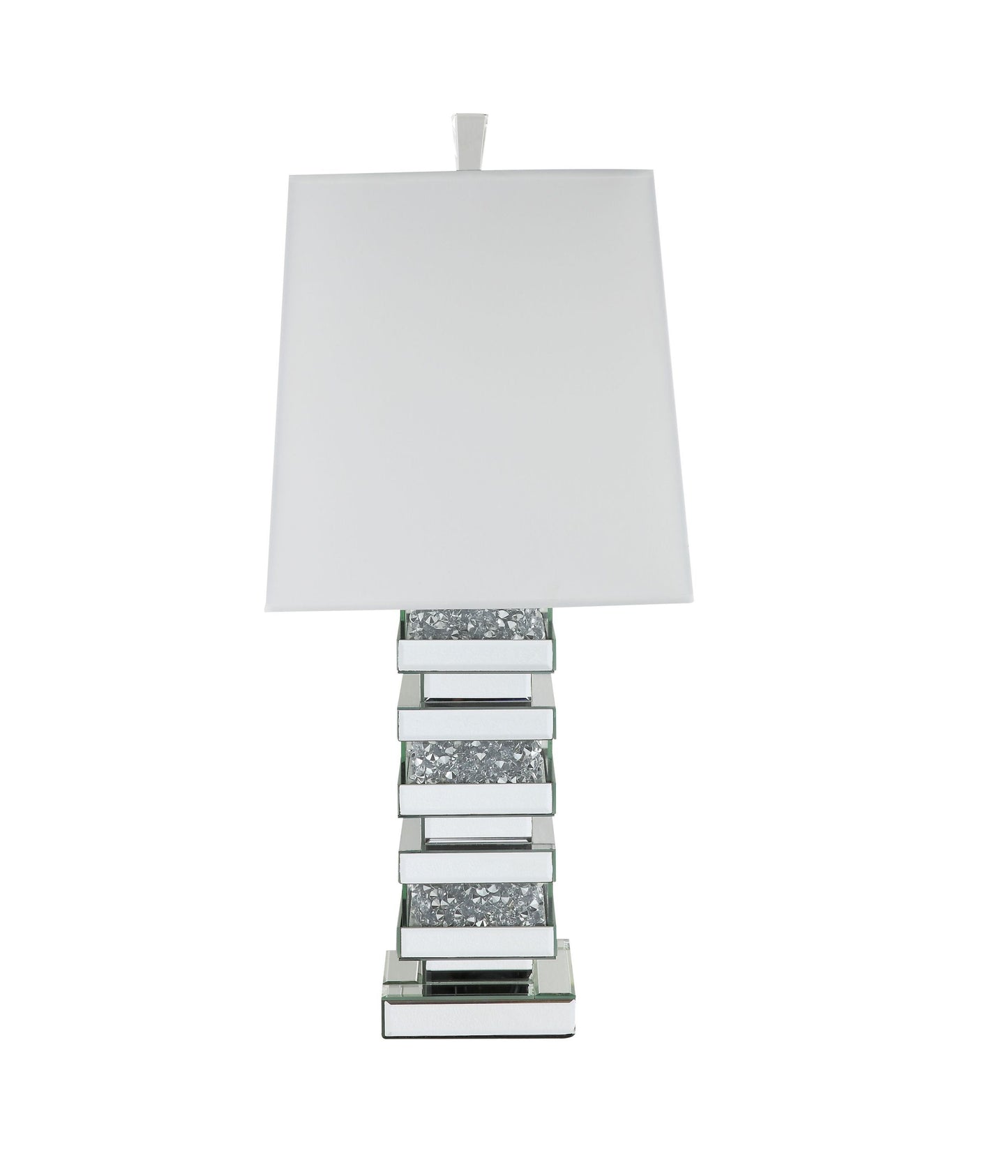 ACME Noralie Mirrored & Faux Diamonds Table Lamp