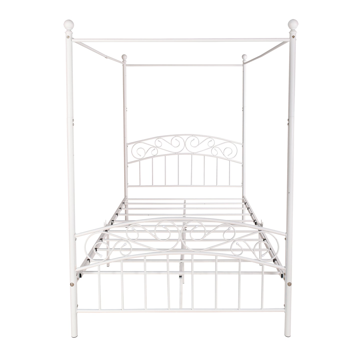 Full Size Metal Canopy Bed