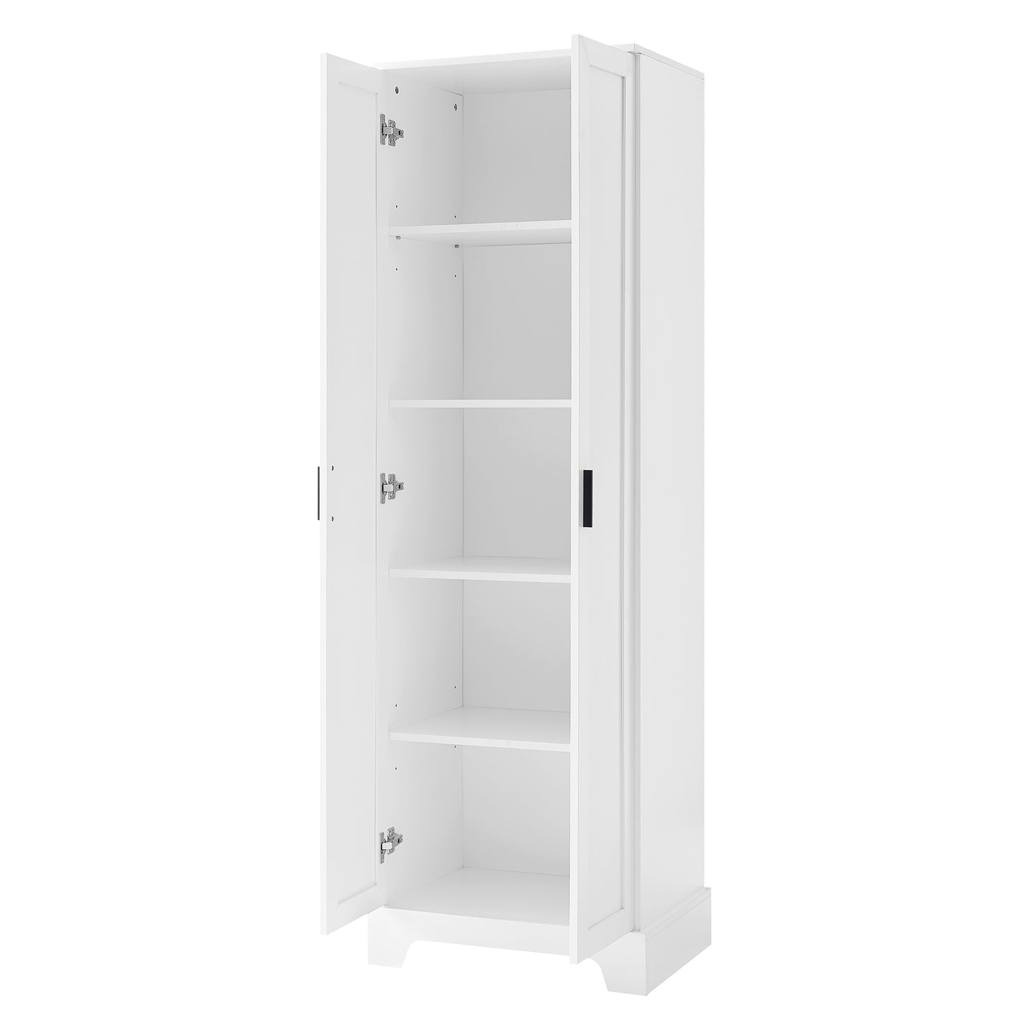 Bathroom Storage Cabinet with Two Doors, White