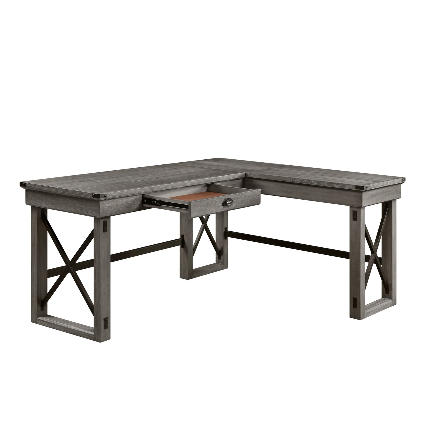 Writing Desk w/Lift Top in Weathered Gray Finish