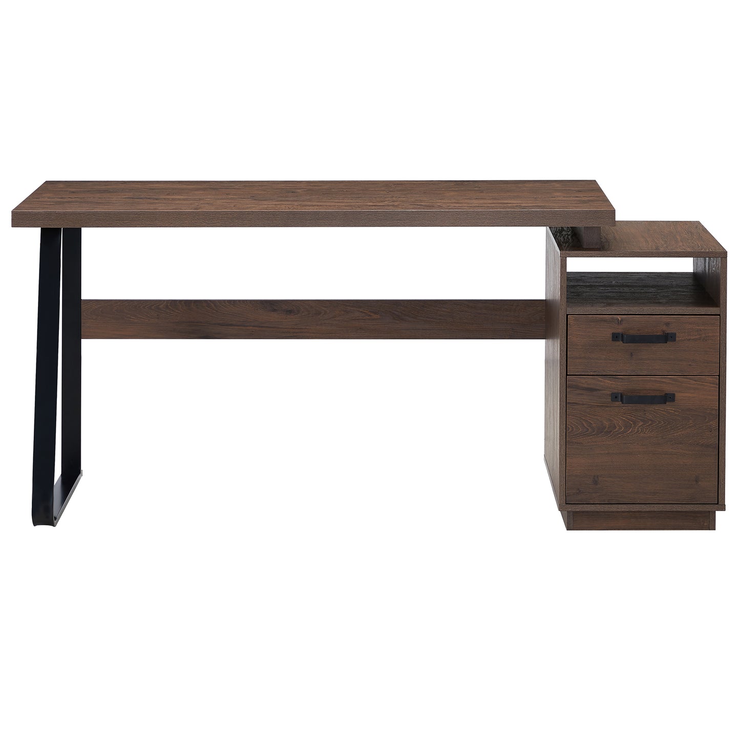 Home Office Computer Desk with Drawers, 65in