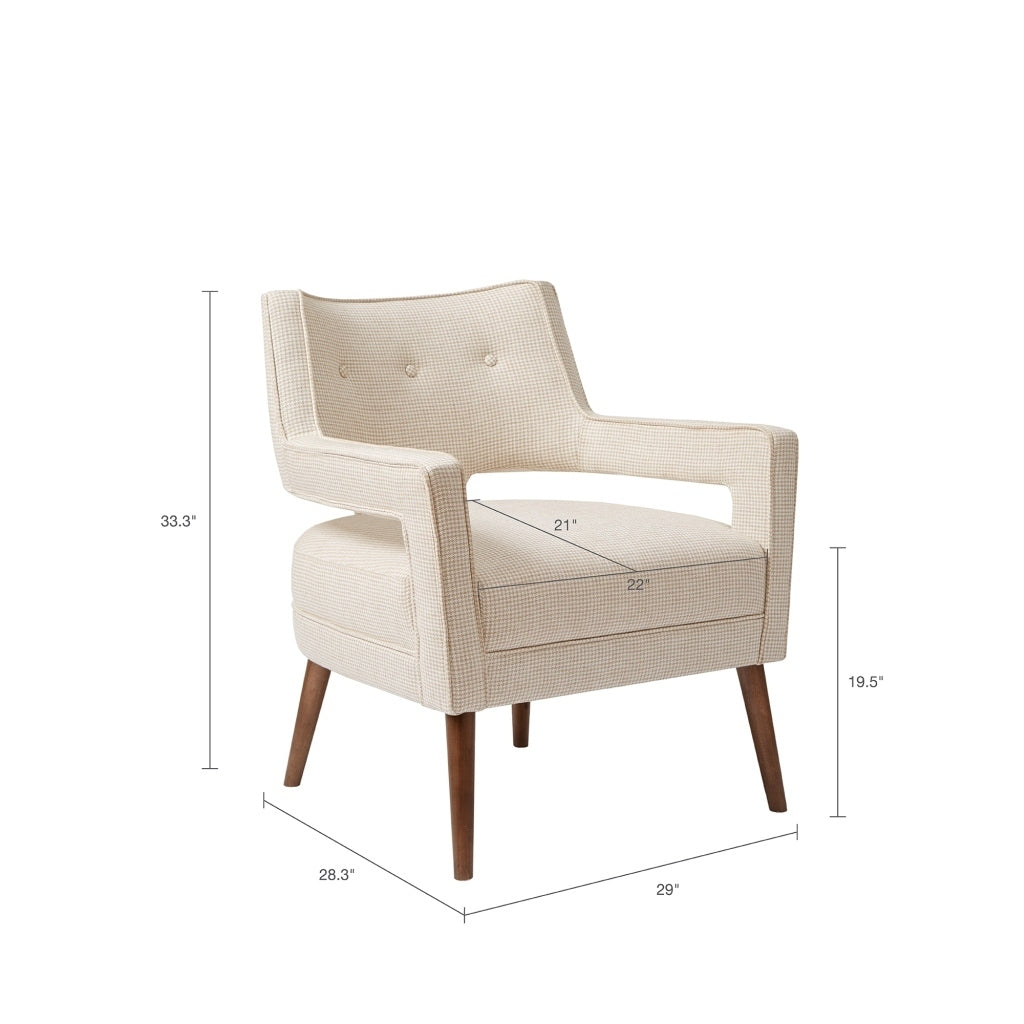 Palmer Accent Chair (Cream)