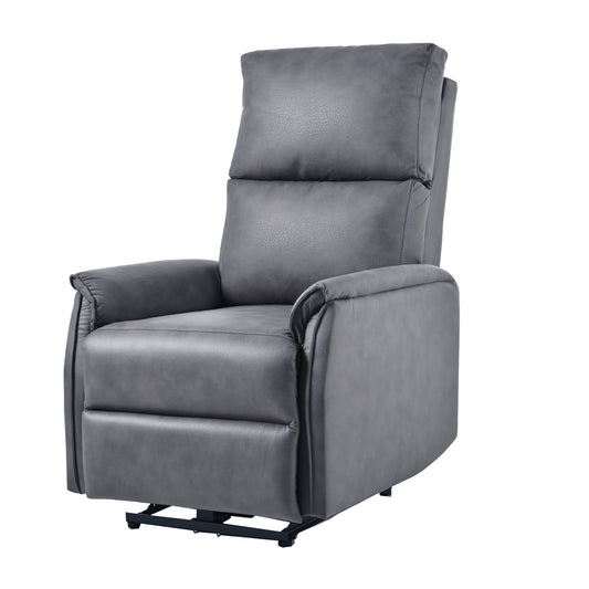 CompactLux Streamline: Space-Saver Power Recliner with USB