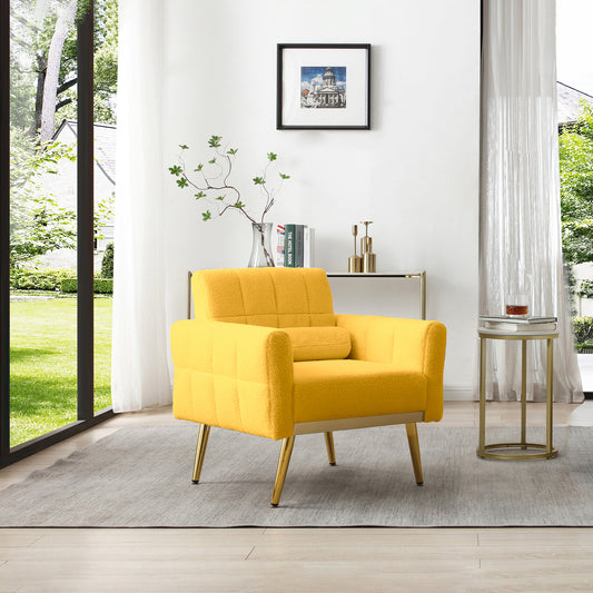 Teddy Accent Chair - Yellow