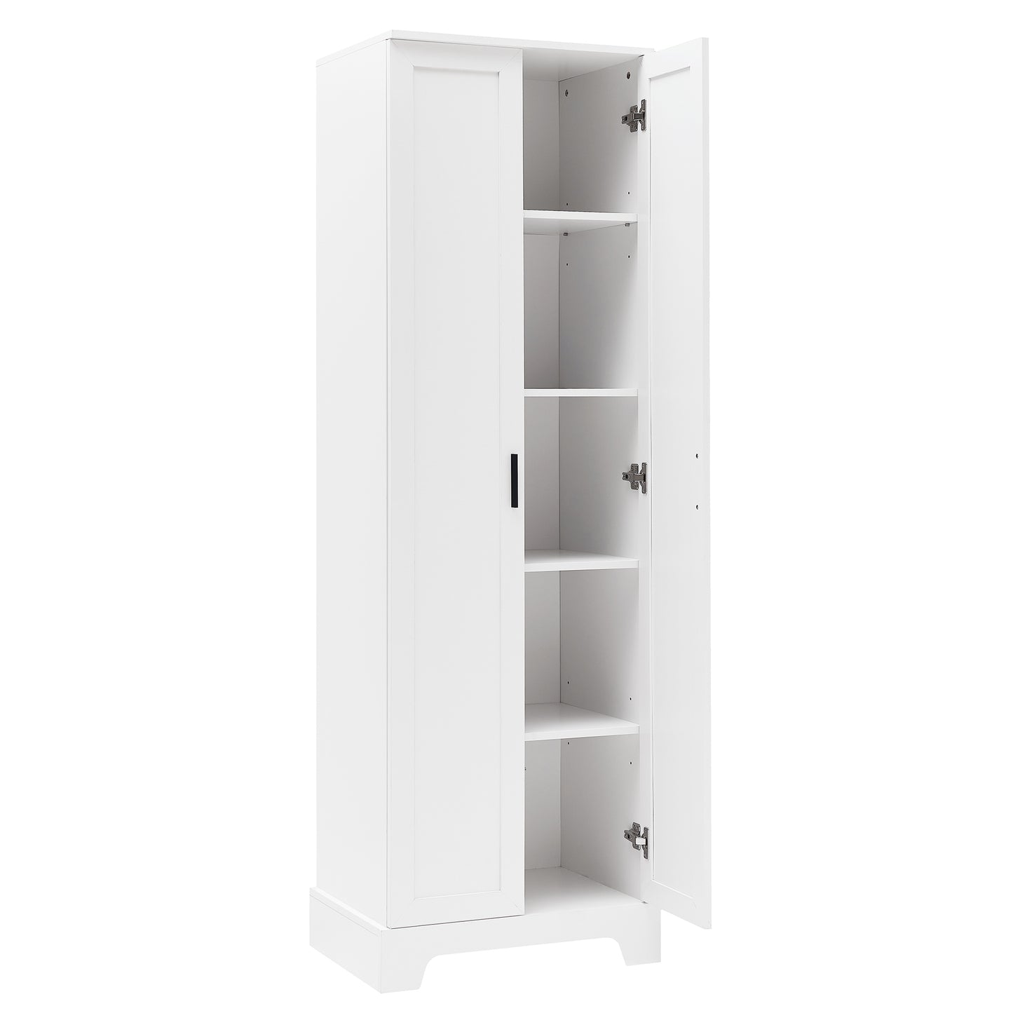 Bathroom Storage Cabinet with Two Doors, White