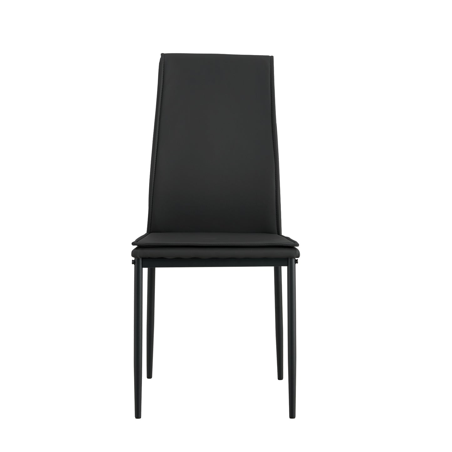 Uni Dining Chairs (set of 4), Black