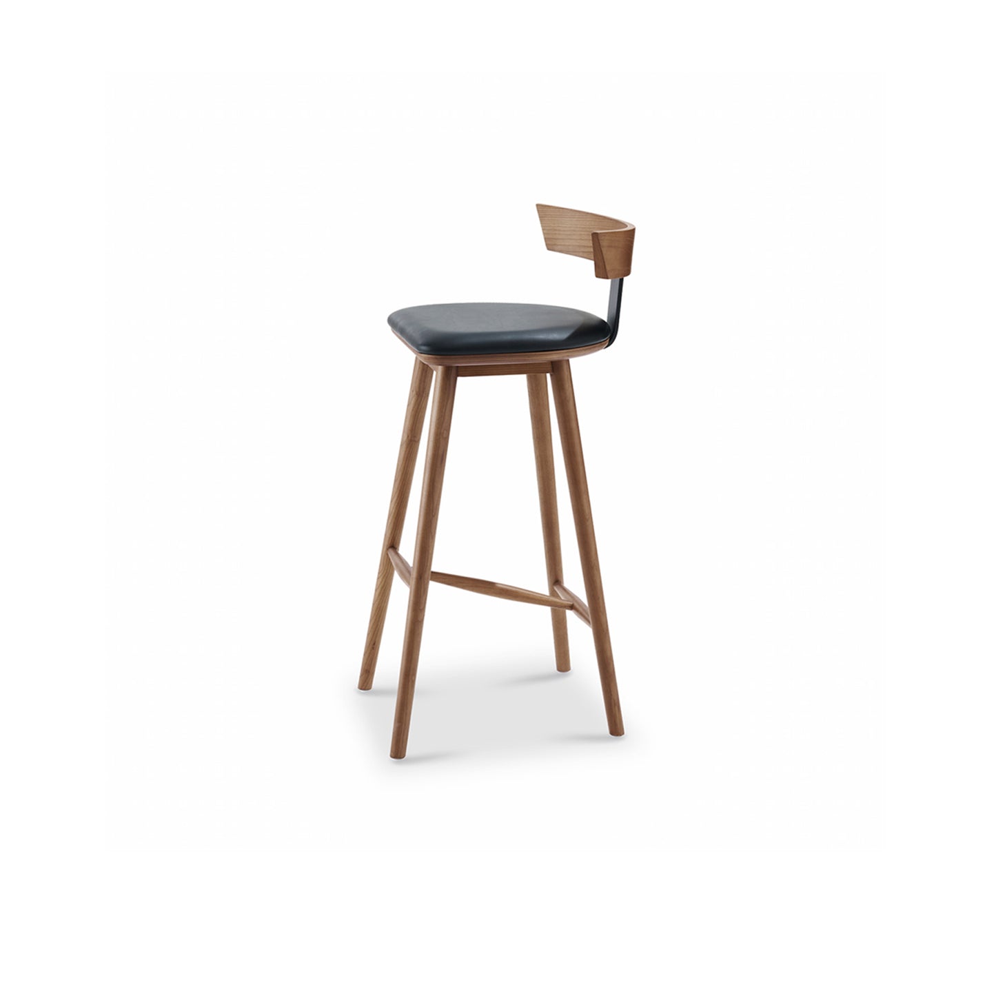 Wood Upholstered Counter Bar Stool